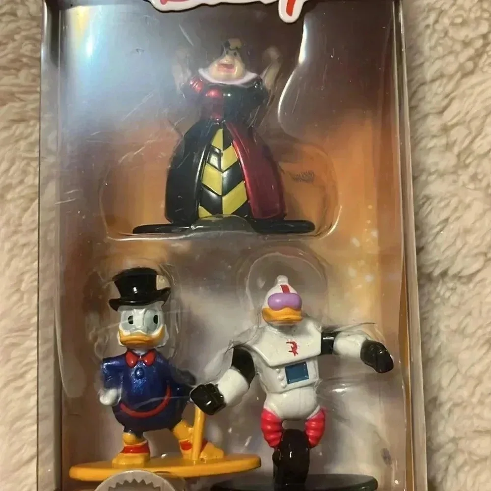 Disney Nano Metalfigs 5 Pack Queen of Hearts Scrooge Gizmoduck Lilo Cheshire Cat - Picture 4 of 7